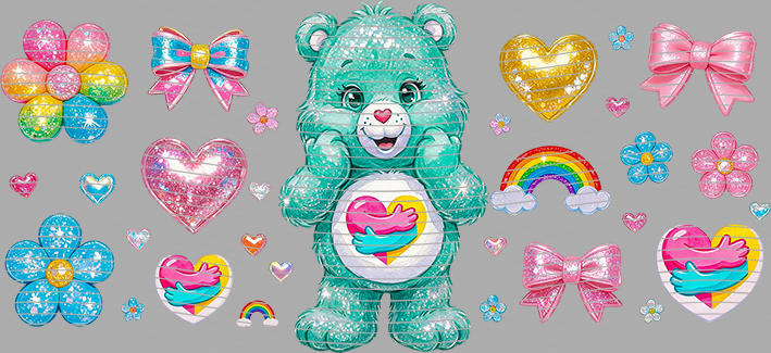 16oz Care Bears-Be-293